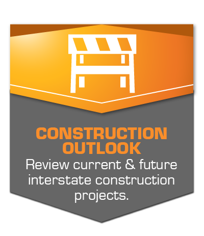 Construction Outlook - Review current & future interstate construction projects in the Council Bluffs area.