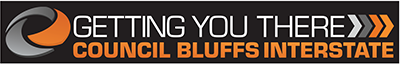 Council Bluffs Interstate Logo - Horizontal - Dark